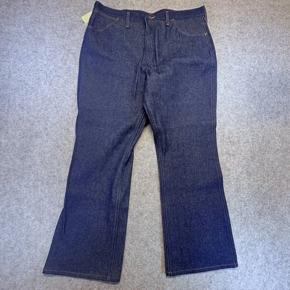 Vintage Wrangler 945DEN Regular Fit Bootcut Jeans Indigo 40x30 Made in USA NWT